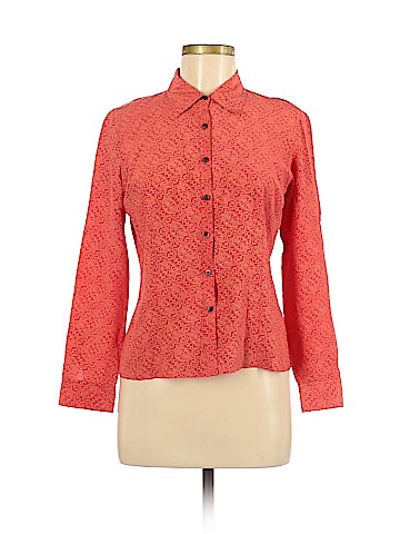 Ann Taylor LOFT Long Sleeve Button-Down Shirt (view 1)