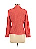 Ann Taylor LOFT 100% Silk Red Long Sleeve Button-Down Shirt Size 10 (petite) - photo 2