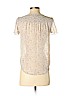 Ann Taylor LOFT 100% Polyester Ivory Short Sleeve Blouse Size XS (petite) - photo 2