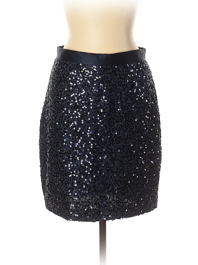 MARCHESA notte 100% Polyester Blue Formal Skirt Size 12 - photo 1