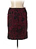 Ann Taylor LOFT Burgundy Casual Skirt Size 14 - photo 2