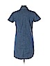 L.L.Bean 100% Cotton Blue Casual Dress Size 10 (petite) - photo 2