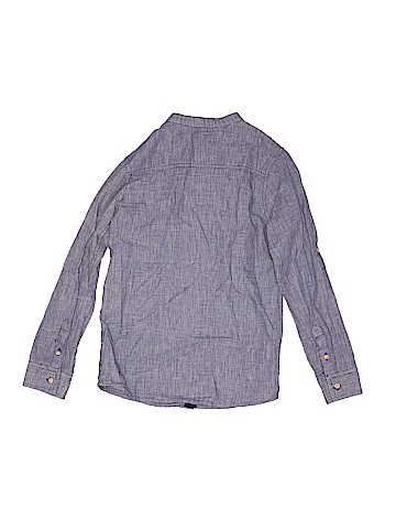 Okaidi Long Sleeve Button-Down Shirt (view 2)