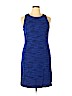 Ann Taylor LOFT Blue Casual Dress Size 14 - photo 1