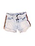 Zara Solid Blue Shorts Size 12 - photo 1
