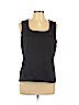 Doncaster Black Sleeveless Top Size L - photo 1