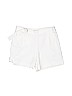Zara Solid White Shorts Size 13 - 14 - photo 1