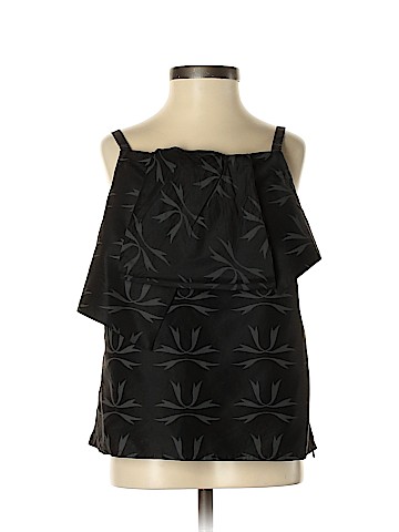 Rachel Comey Short Sleeve Silk Top (view 1)