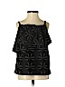 Rachel Comey 100% Silk Black Short Sleeve Silk Top Size XS - photo 1