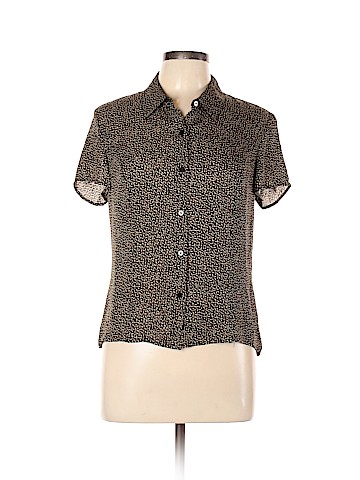 Ann Taylor Short Sleeve Silk Top (view 1)