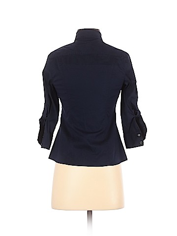 Ann Taylor 3/4 Sleeve Button-Down Shirt (view 2)