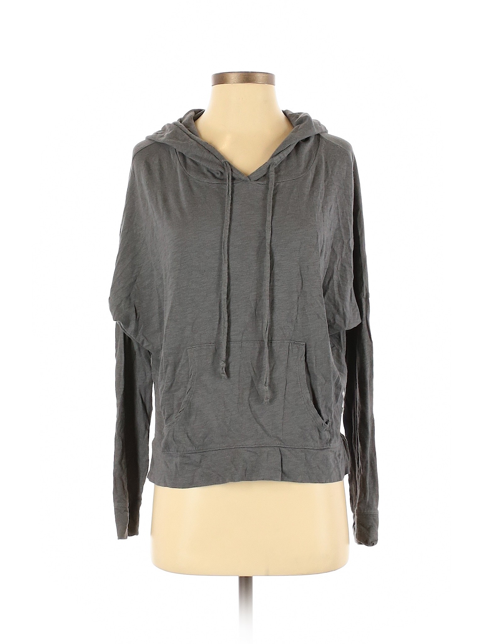 Abercrombie & Fitch Women Gray Pullover Hoodie S | eBay