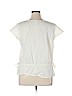 Fashion Bug 100% Cotton White Short Sleeve Blouse Size XL - photo 2