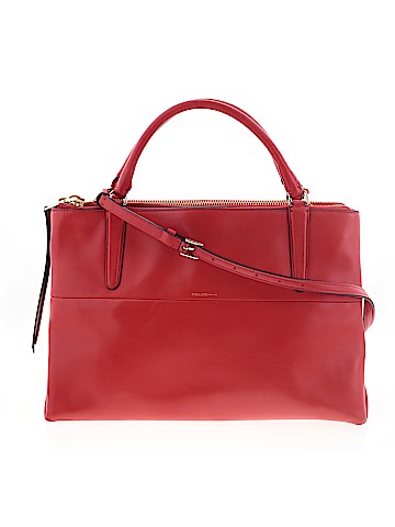 Coach Leather Satchel (view 1)