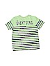 Jean Bourget 100% Cotton Stripes Graphic Green Short Sleeve T-Shirt Size 6 - photo 2