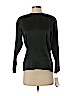 Jones New York 100% Silk Green Long Sleeve Silk Top Size 2 (petite) - photo 1