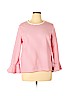 Draper James 100% Cotton Pink Long Sleeve Top Size XL - photo 1
