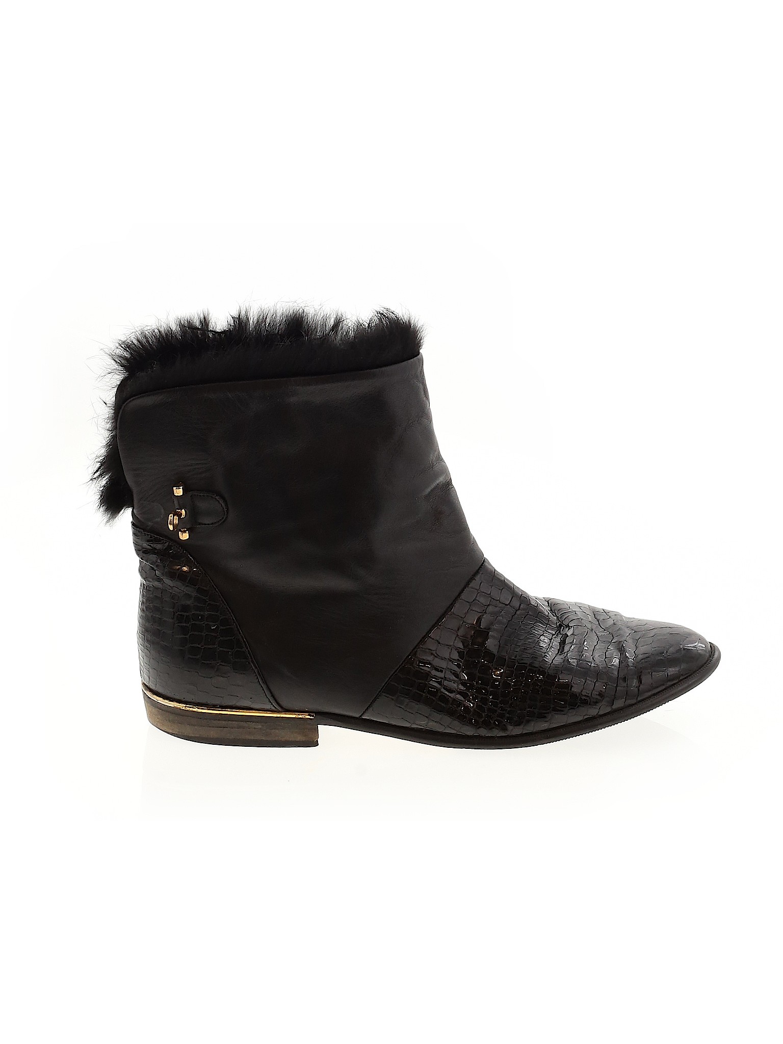 name brand black boots