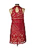 Francesca's Red Casual Dress Size L - photo 2