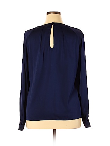 Trina Turk Long Sleeve Silk Top (view 2)