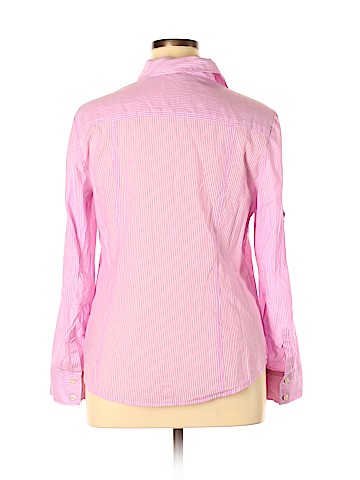 Ann Taylor Long Sleeve Button-Down Shirt (view 2)