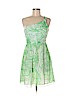 Milly 100% Silk Green Cocktail Dress Size 6 - photo 1