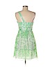 Milly 100% Silk Green Cocktail Dress Size 6 - photo 2