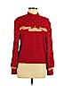 St. John Red Pullover Sweater Size P (petite) - photo 1
