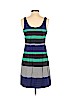 Ann Taylor LOFT Outlet 100% Cotton Blue Casual Dress Size 4 (petite) - photo 2