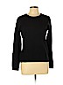Neiman Marcus 100% Cashmere Black Cashmere Pullover Sweater Size L - photo 1