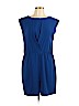 Halston Heritage Blue Casual Dress Size L - photo 1