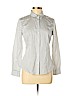 Banana Republic Factory Store White Long Sleeve Button-Down Shirt Size 8 (petite) - photo 1