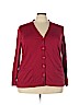 Talbots Outlet Red Cardigan Size 3X - photo 1