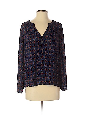 Skies Are Blue Long Sleeve Blouse (view 1)