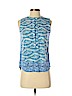 Collective Concepts 100% Polyester Blue Sleeveless Top Size XS (petite) - photo 1