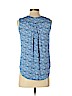 Collective Concepts 100% Polyester Blue Sleeveless Top Size XS (petite) - photo 2