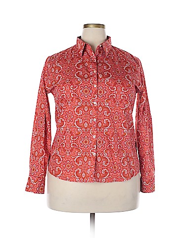 Lands' End Long Sleeve Button-Down Shirt (view 1)