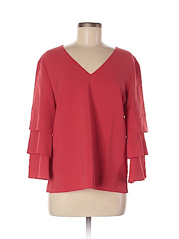 Lafayette 148 New York 3/4 Sleeve Blouse (view 1)