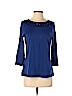 Tommy Bahama Blue 3/4 Sleeve Top Size S (petite) - photo 1