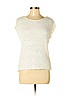 Ann Taylor LOFT White Sweater Vest Size M (petite) - photo 1