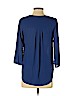 Pale Sky 100% Polyester Blue 3/4 Sleeve Blouse Size XS (petite) - photo 2