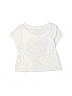 Justice Hearts White Short Sleeve T-Shirt Size 8 - photo 2