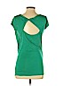 Maternal America Green Short Sleeve Top Size S - photo 2