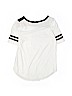 Justice White Short Sleeve Top Size 10 - photo 2