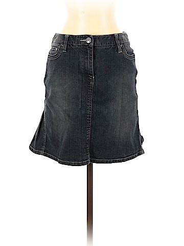 Etcetera Denim Skirt (view 1)
