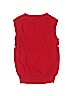 Cherokee 100% Cotton Solid Red Sweater Vest Size 2T - photo 2