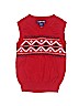 Cherokee 100% Cotton Solid Red Sweater Vest Size 2T - photo 1