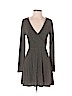 Express Gray Casual Dress Size S (petite) - photo 1