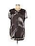 3.1 Phillip Lim Gray Short Sleeve Blouse Size 6 - photo 1