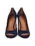 J. Crew Factory Store Blue Heels Size 10 - photo 2